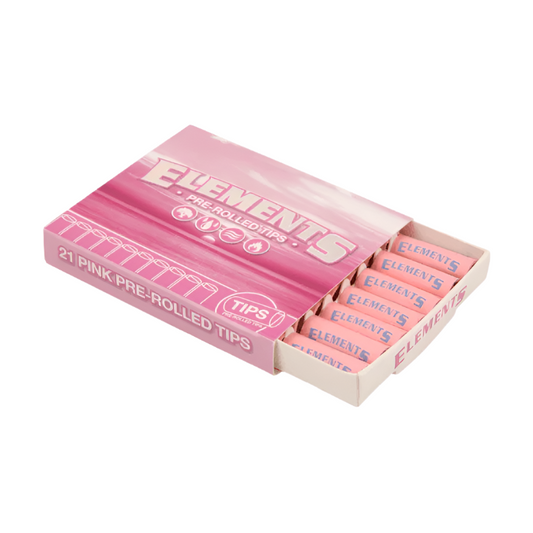 Elements - Tips - Pre-Rolled Pink  21ct