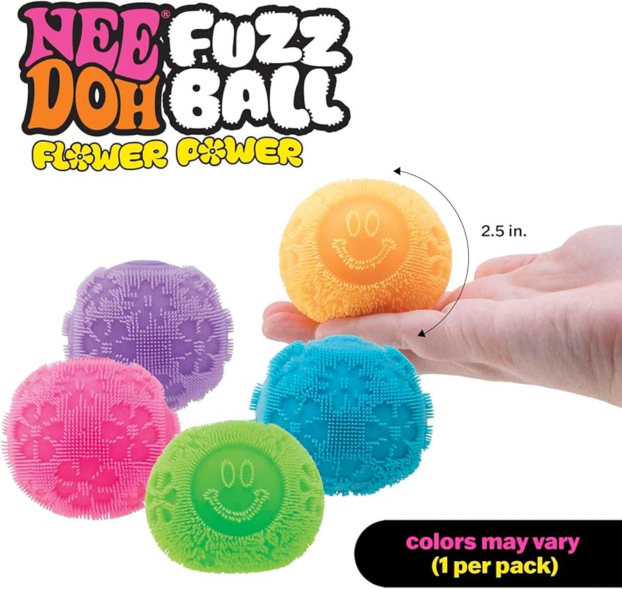 Squish Toy - 12ct - Fuzz Ball
