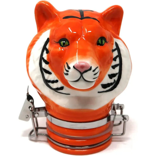 Contained Art Porcelain Stash Jar - 100ml - Tiger
