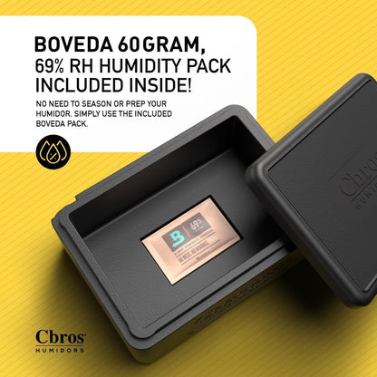 Cigar Bros - Personal Humidor - 20ct