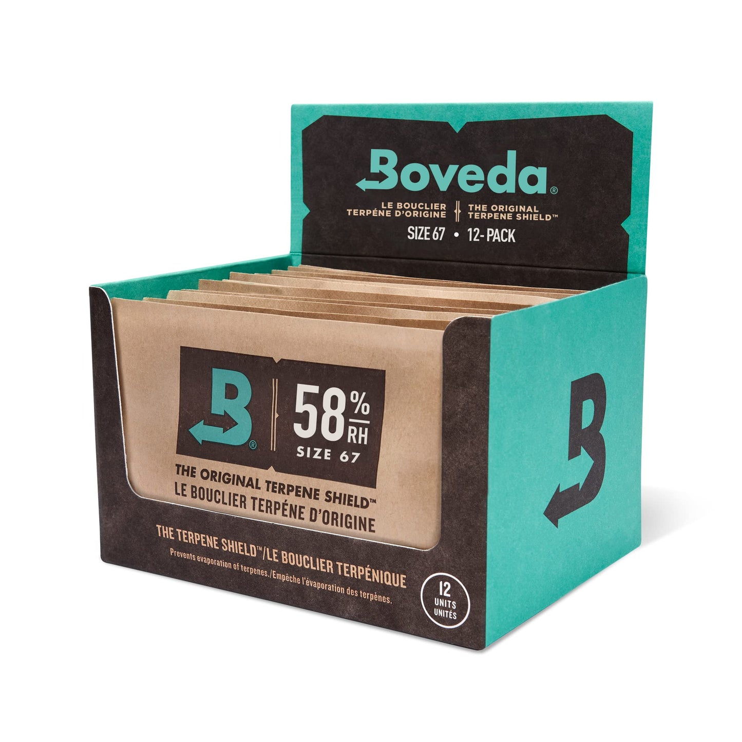 Boveda Humidity Pack 58% - 450g - 12ct
