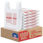 Thank You Shopping Bags - White - 1000ct