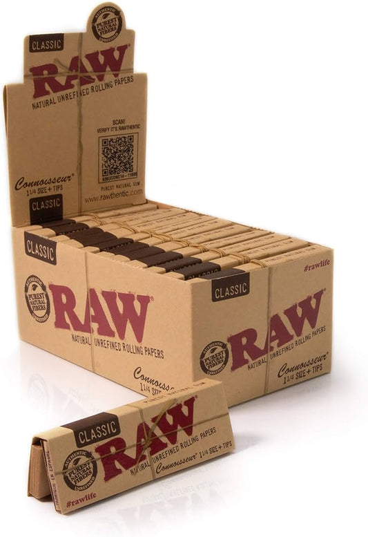 Raw - Papers + Tips - Classic Connoisseur 1 1/4 - 24ct