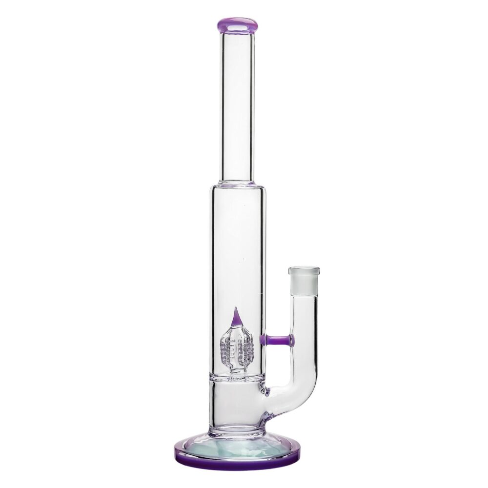 WP - 16" Straight Glass Tube w/ Cactus Perc