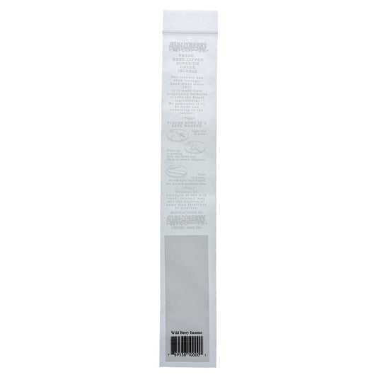 Wild Berry Incense Sticks (2x12) Ziplock Bags - 100pk