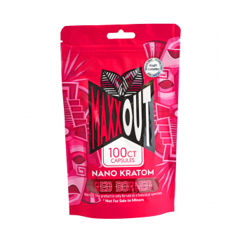 Maxx Out Kratom - Capsules - Red Borneo