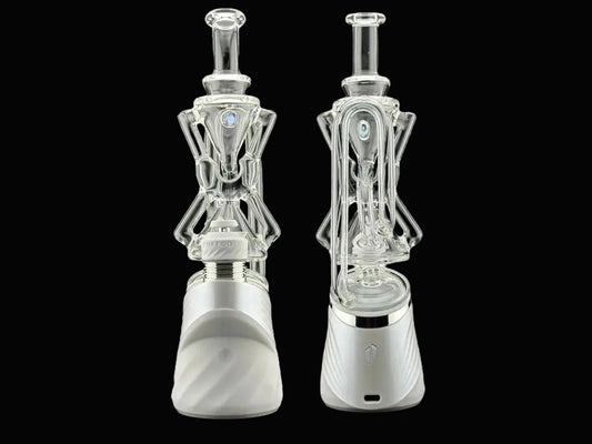 Iridescent Glass X Ion Glass - Puffco Top - Exo Ball CR