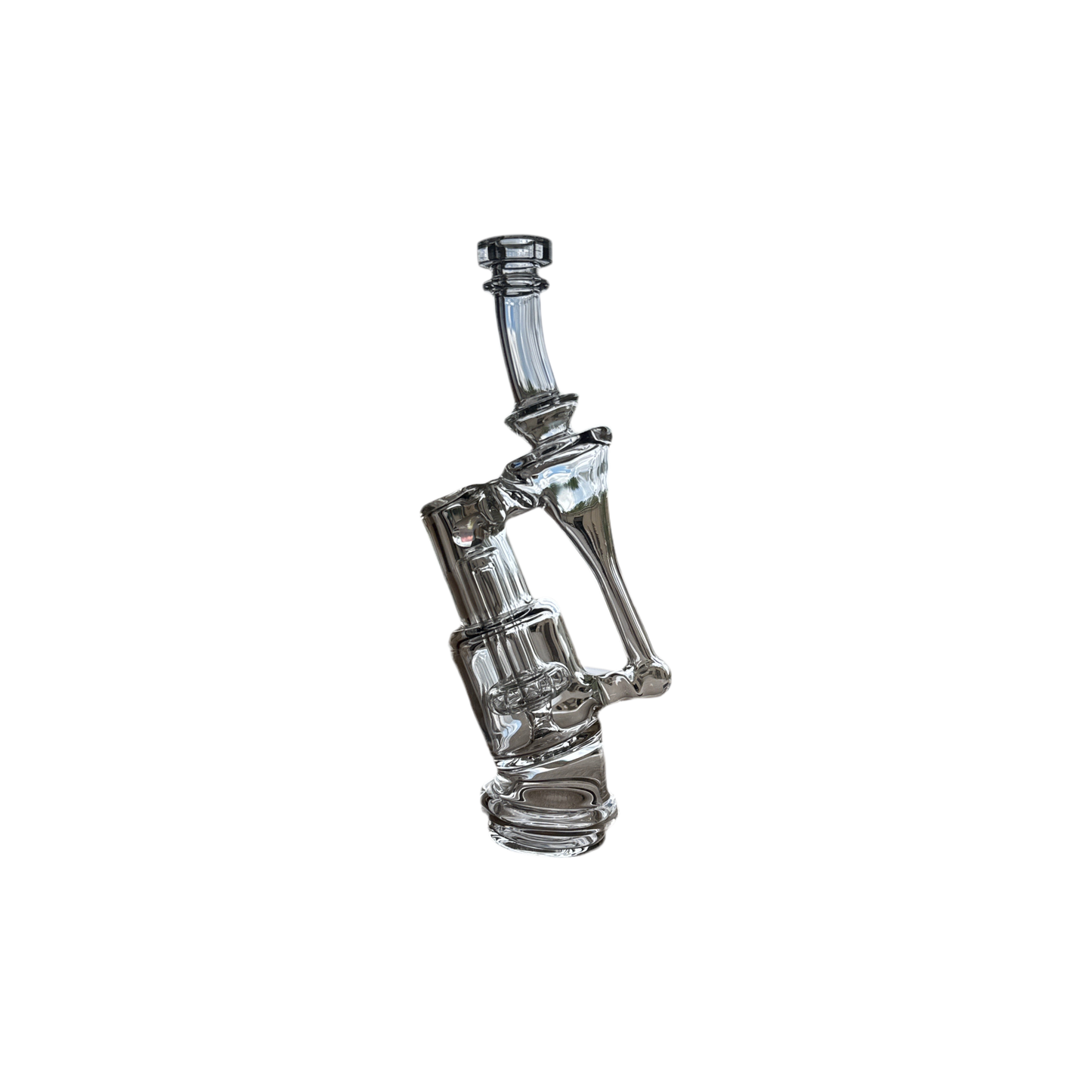 Iridescent Glass - Puffco Top - Superior Rbr 4.0 - Clear [ #GB422-PT-CL-OP-RBR4.0 ]