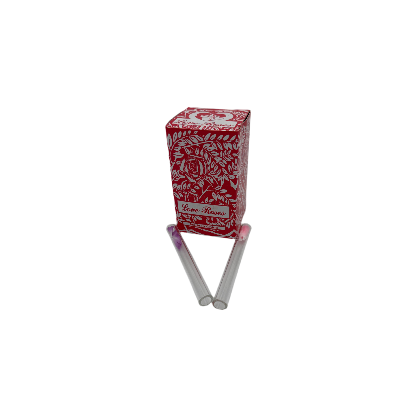 Love Rose - 4" Chillum w/ 2mm Thickness [ C0598 ] +