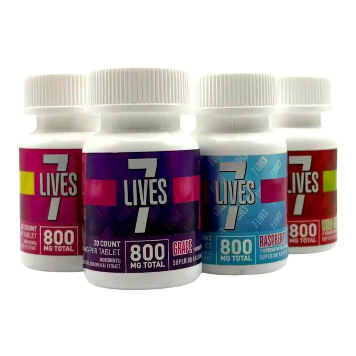 7 Lives - 40mg 7-OH Tabs - 20pk