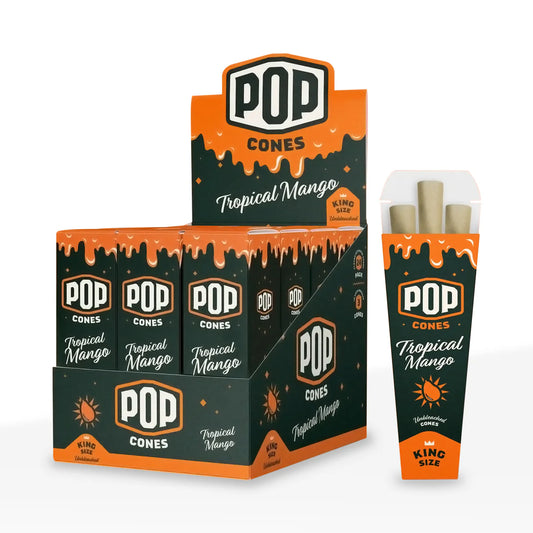 Pop - Cones - Unbleached King Size - 3pk - 24ct