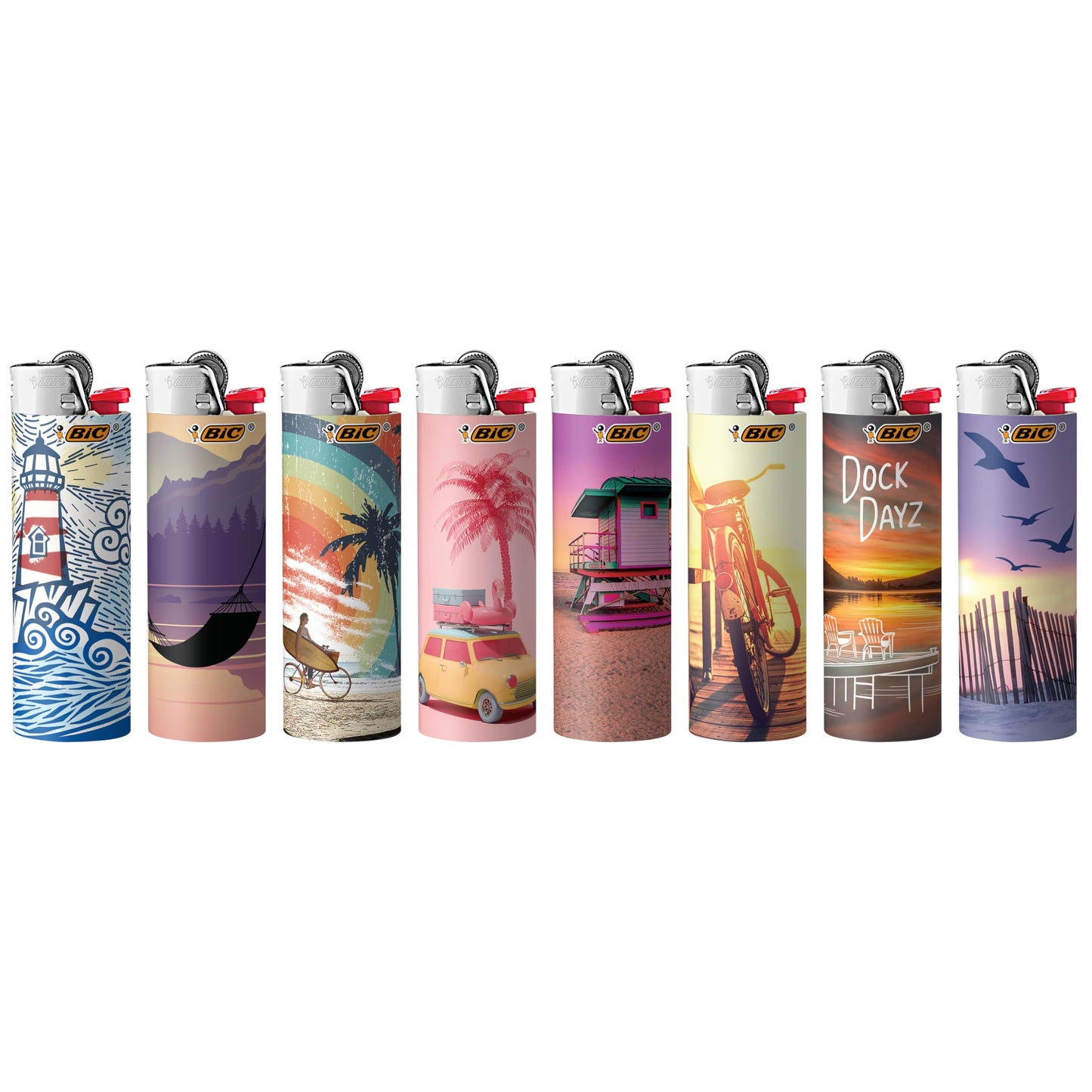 Bic - Lighters - Limited Vacation - 50ct