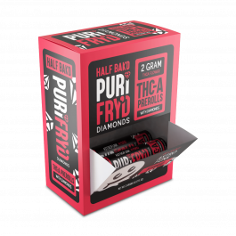 Half Bak'd PuriFry'd THC-A Diamond Prerolls | 20ct