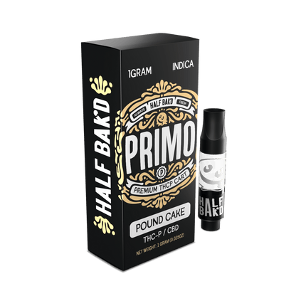 Half Bak'd - 1g Cart - Primo THC-P - 5ct
