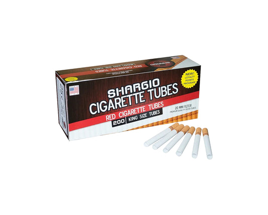 Shargio - Cigarette Tubes - 200pk - 5ct - King Size Full Flavor