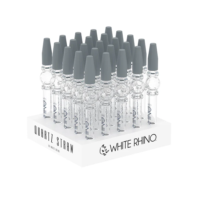 White Rhino - Straw - 25ct - Quartz V3 w/ Silicone Cap