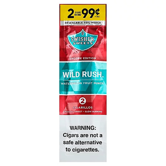 Swisher Cigarillos Wild Rush (2/$0.99) - 2pk - 30ct
