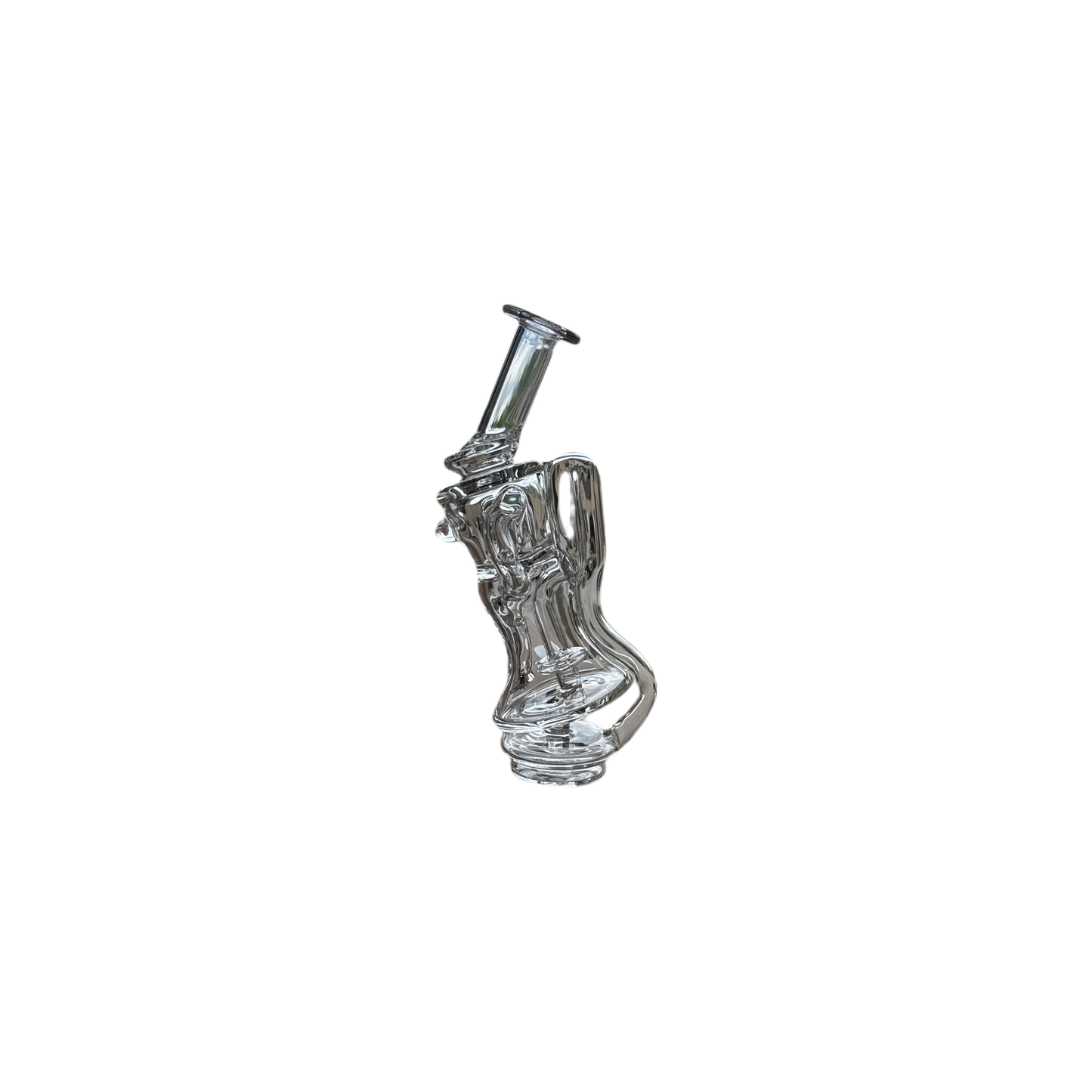 Iridescent Glass - Puffco Top - Superior Gilly - Clear [ #PT068CL ]