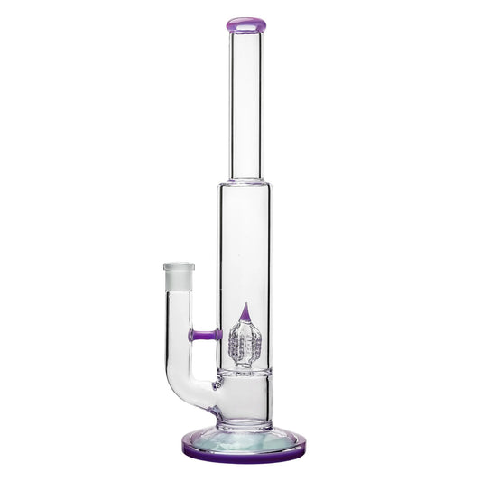 WP - 16" Straight Glass Tube w/ Cactus Perc