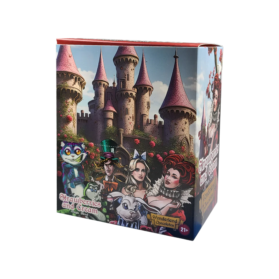 Wonderland Chocolates - Mushroom Chocolate - 12ct