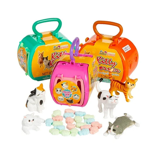 Kitty Korner Cat Carrier Candy & Surprise - 12ct