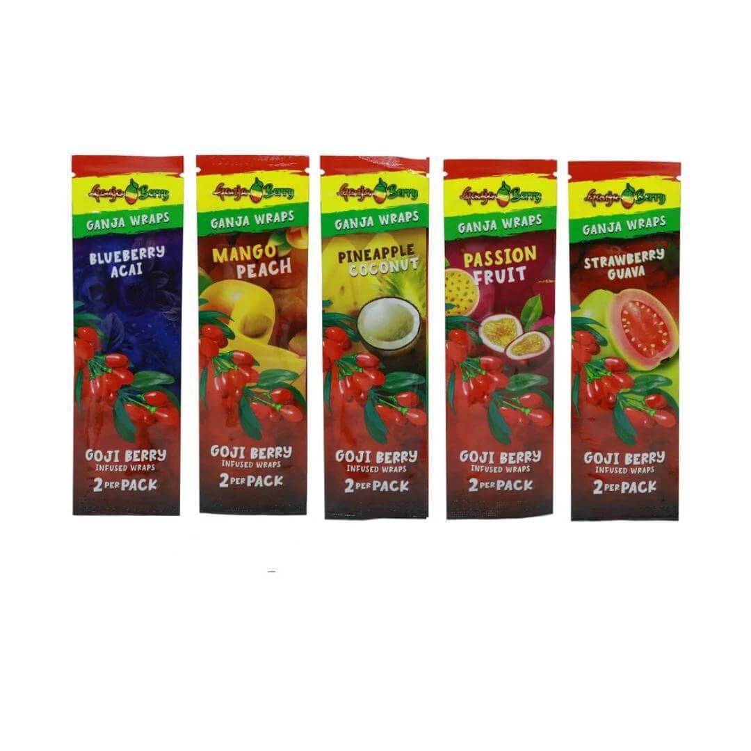 Ganja Berry - Goji Wraps - 2pk - 25ct