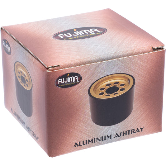 Fujima - Ashtray - 3.3" Black Aluminum [ A289 ]