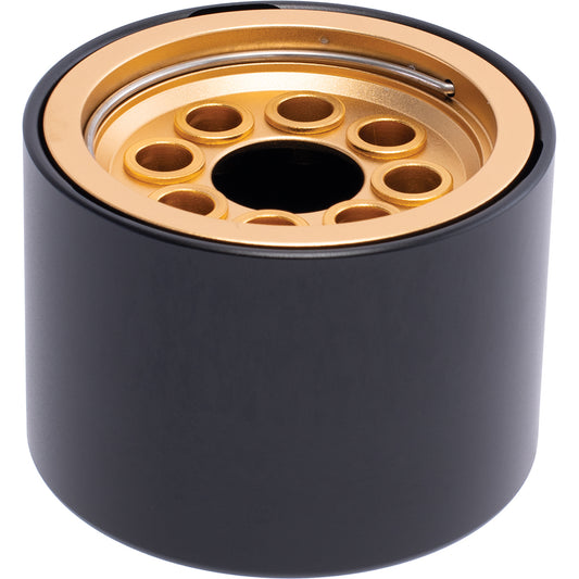 Fujima - Ashtray - 3.3" Black Aluminum [ A289 ]