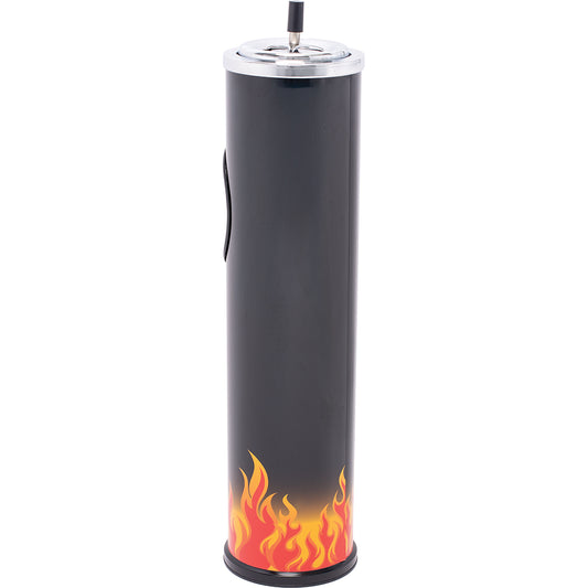 Fujima - Ashtray - Tin Hotrod Flames XL