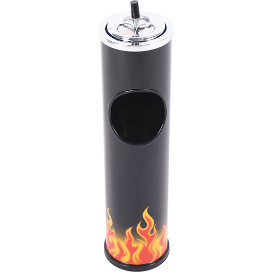 Fujima - Ashtray - Tin Hotrod Flames XL