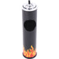 Fujima - Ashtray - Tin Hotrod Flames XL