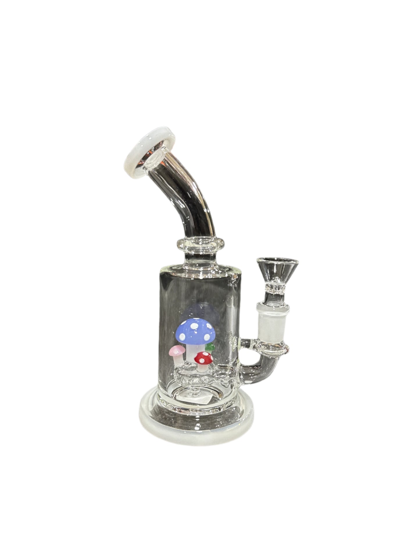 Mini Rig - 6" Mushroom Kingdom Showerhead Perc - Apple Green - RP136