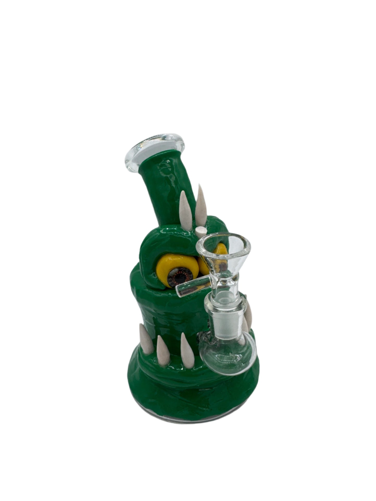 WP - 6.5" Three Horned Monster - Green [ 66822 ]