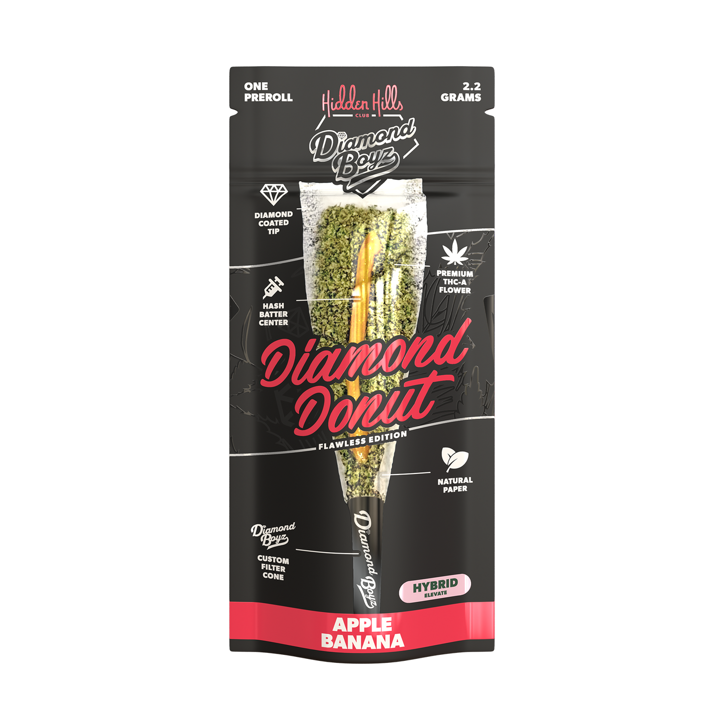 Hidden Hills - 2.2g Pre-Roll Donuts - 10ct