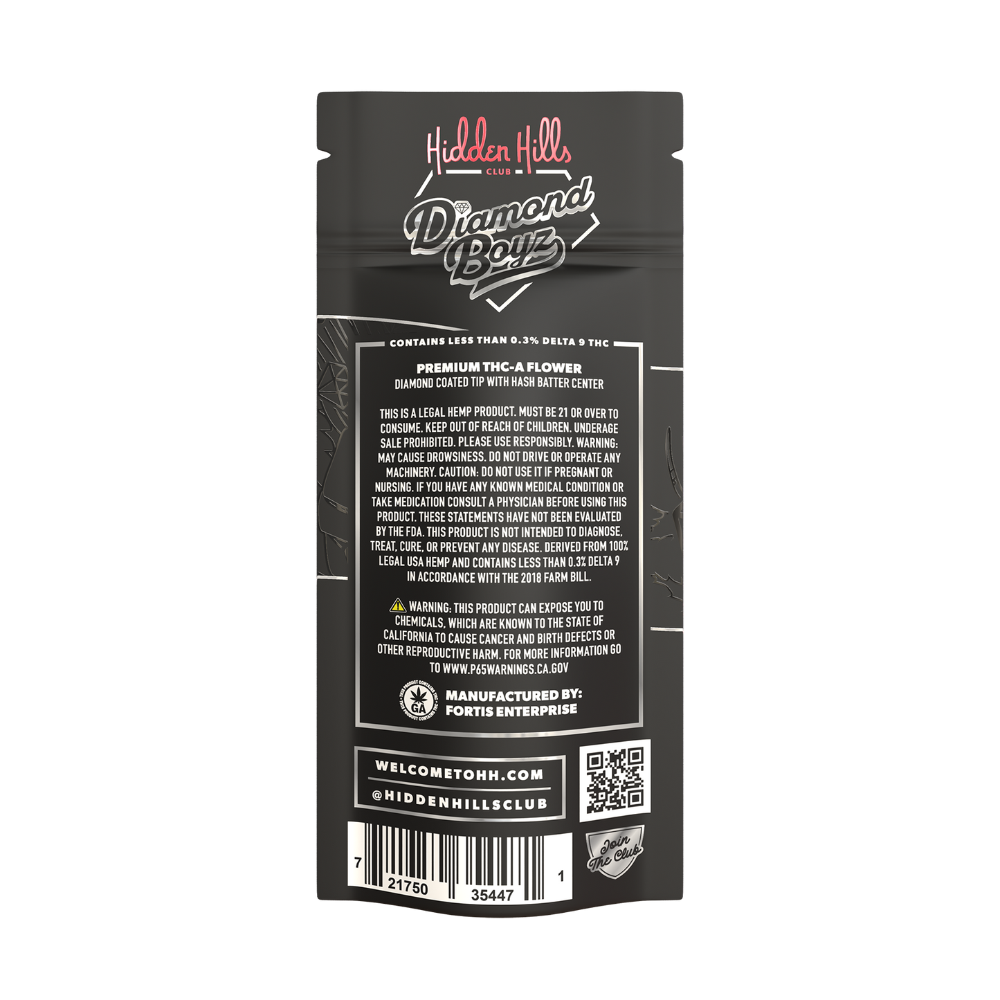 Hidden Hills - 2.2g Pre-Roll Donuts - 10ct