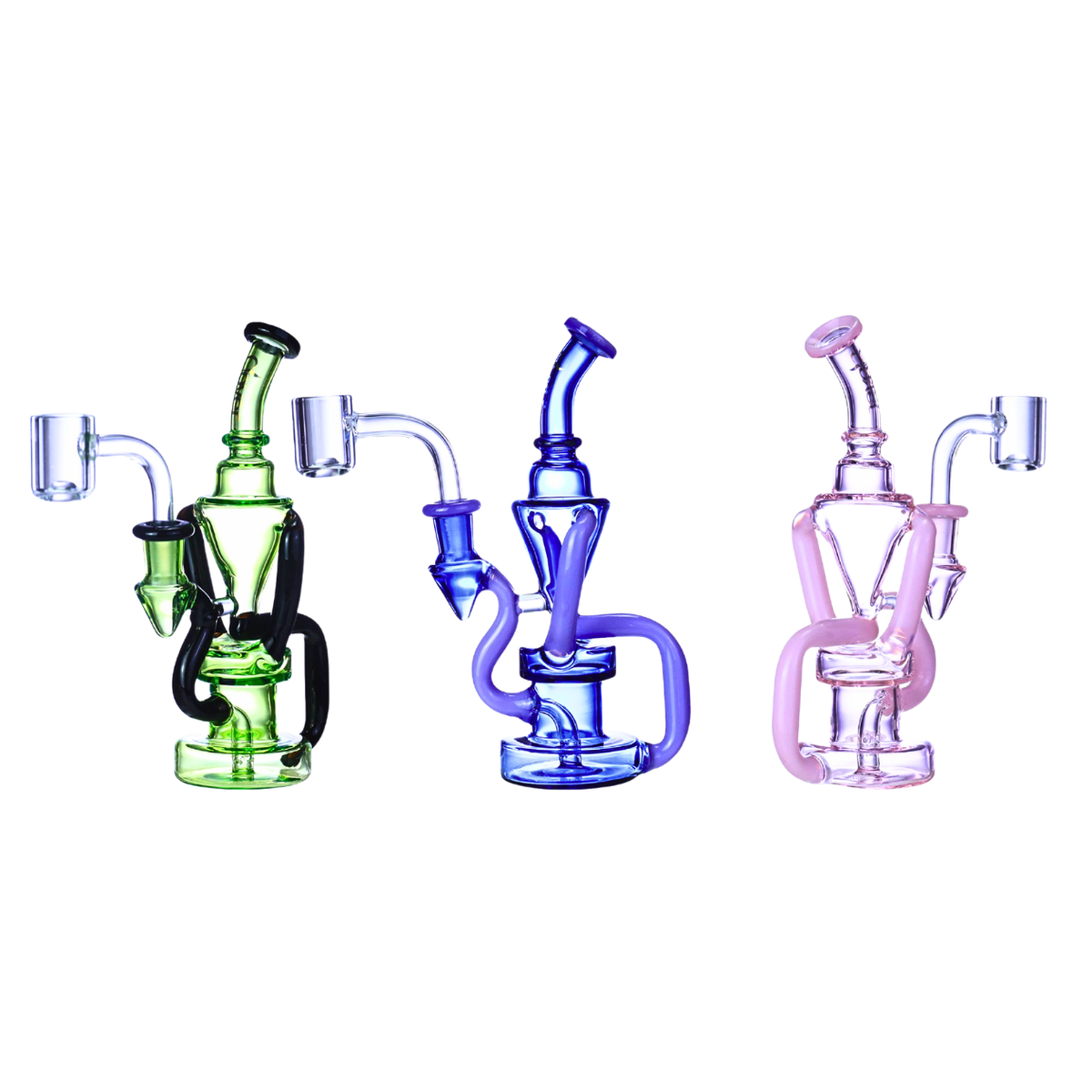 Clover - WP - 6" Two Tone 2-Arm Floating Recycler - Asst