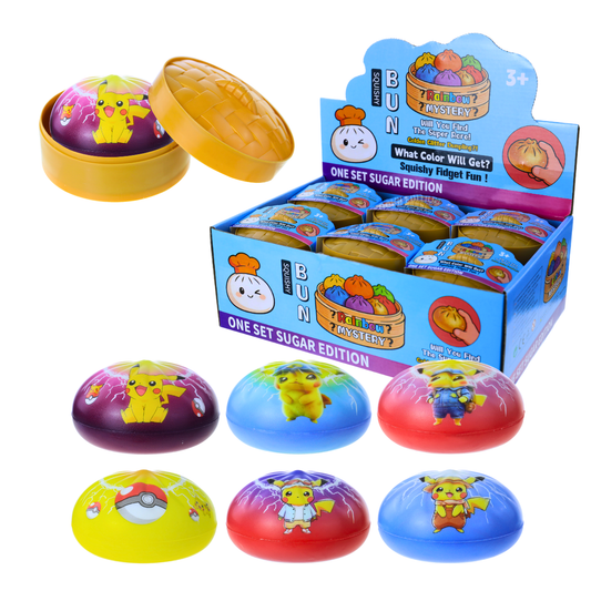 Squish Toy - 12ct - Dumpling Pocket Pets
