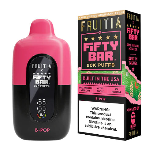Fruitia x Fifty Bar 20k - 18ml - 5ct +