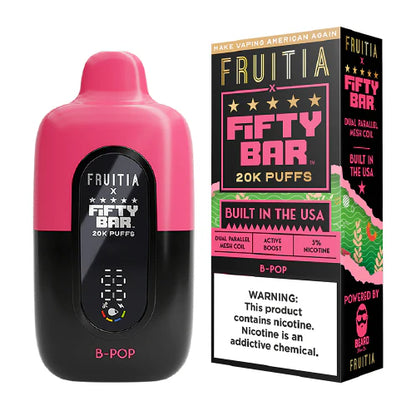 Fruitia x Fifty Bar 20k - 18ml - 5ct +