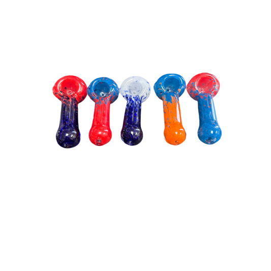 Hand Pipes - 3" Double Frit - 5ct