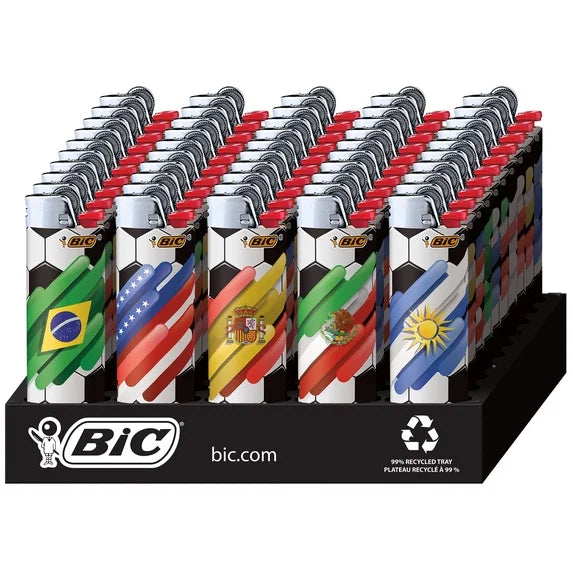 Bic - Lighter - 50ct - Soccer Flag