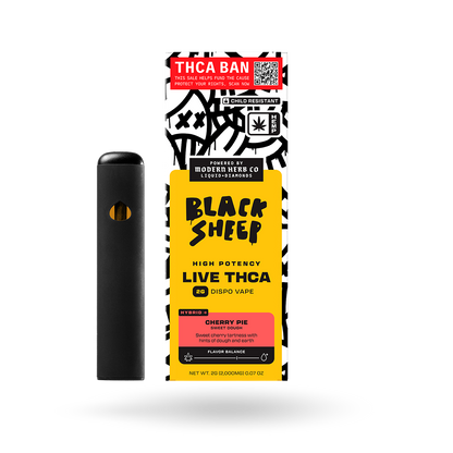 Modern Herb Co - Black Sheep - 2g Live THCA Disposable - 6ct