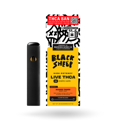 Modern Herb Co - Black Sheep - 2g Live THCA Disposable - 6ct