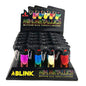 Blink Butane Mini Angle Metallic Dual Tone Torches - 20ct