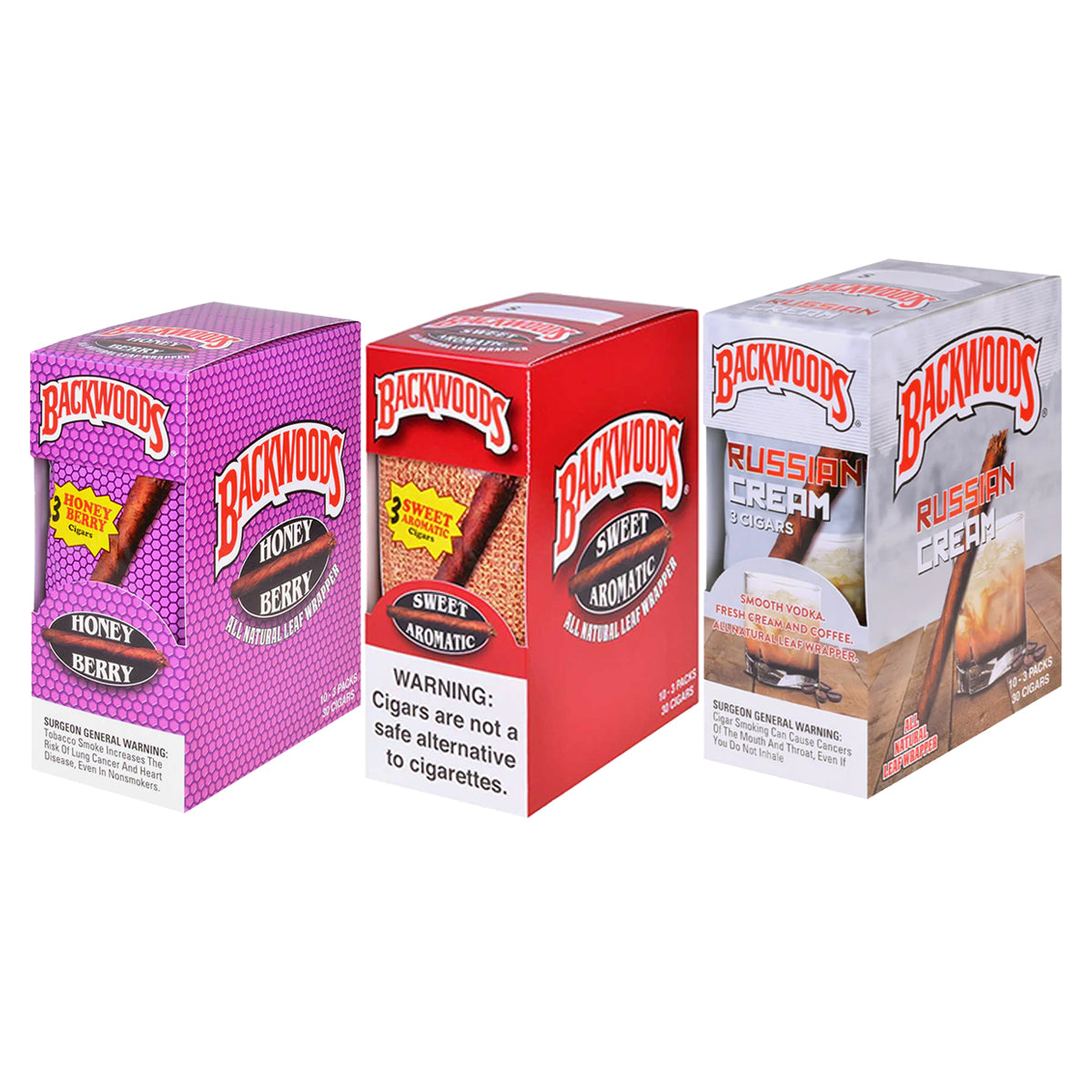 Backwoods - Cigars - 3pk - 10ct