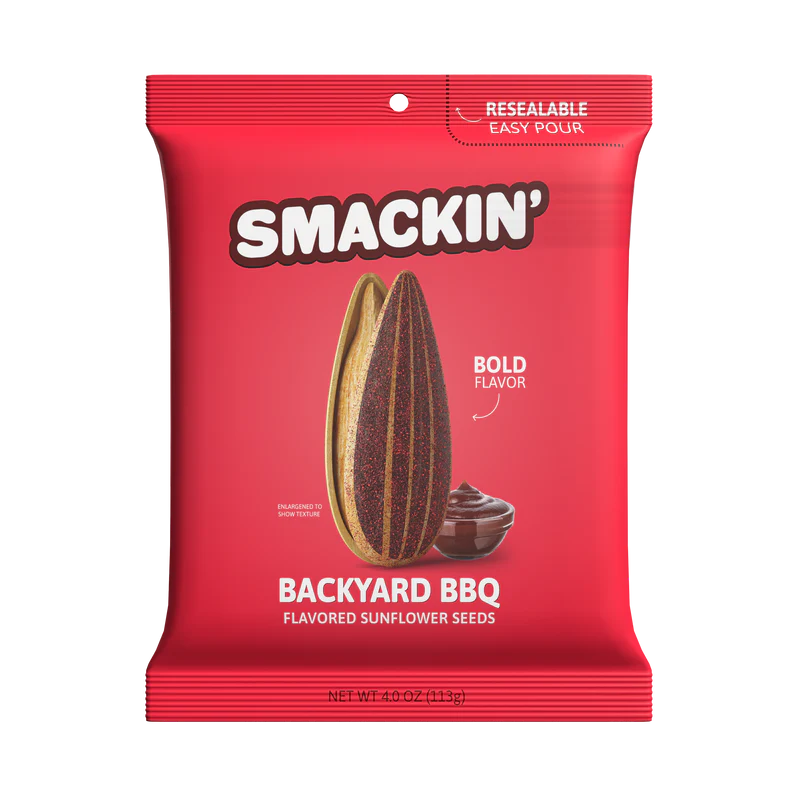 Smackin' Sunflower Seeds - 4oz Bag - 12ct