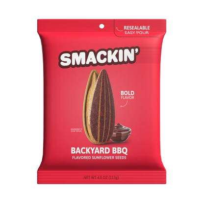 Smackin' Sunflower Seeds - 4oz Bag - 12ct