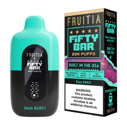 Fruitia x Fifty Bar 20k - 18ml - 5ct +