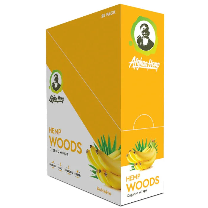 Afghan Hemp Wraps - 25ct