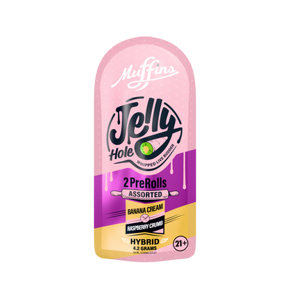 Muffins - 4.20G Jelly Hole THC-P Pre-Rolls - 2pk - 10ct